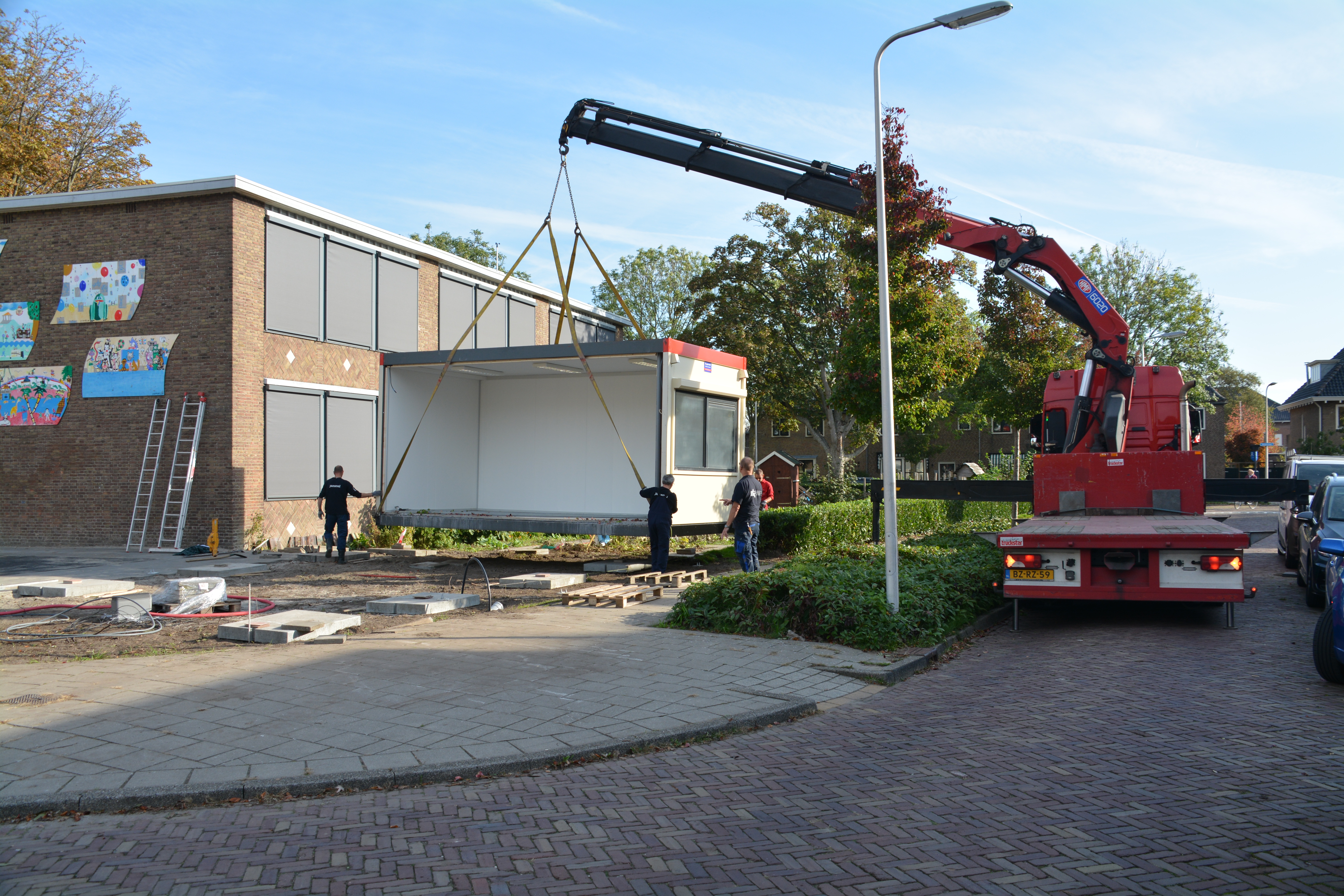 SMIT Riooltechniek tijdelijk lokaal plaatsen door Jan Snel