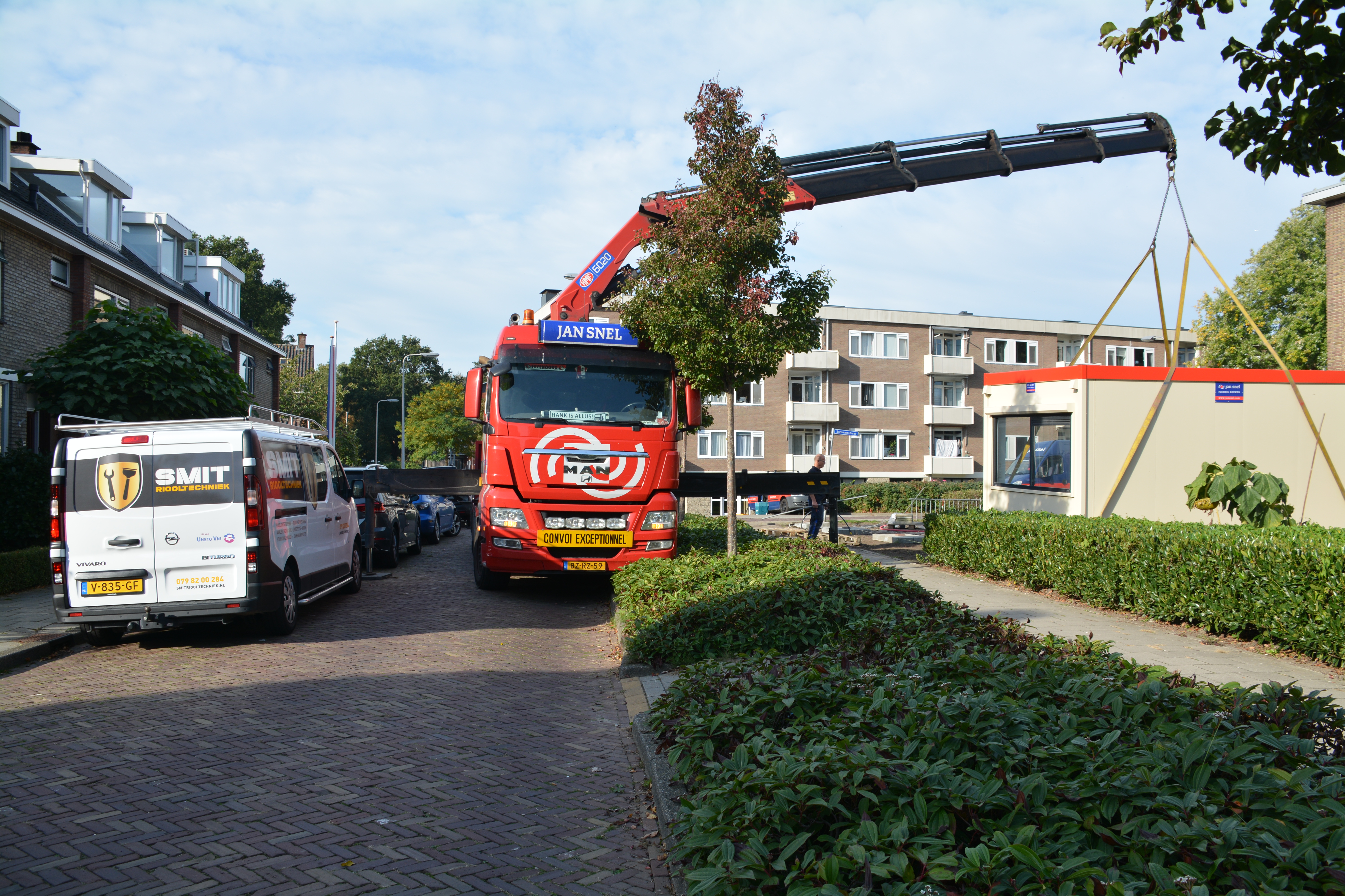 SMIT Riooltechniek unit plaatsen Alphen aan den Rijn